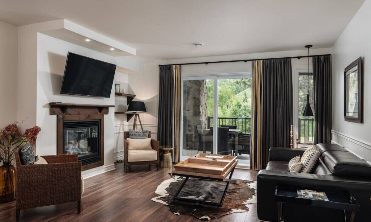 Saint-Sauveur Apartment | 2-bedroom suite with view of Sommets St-Sauveur