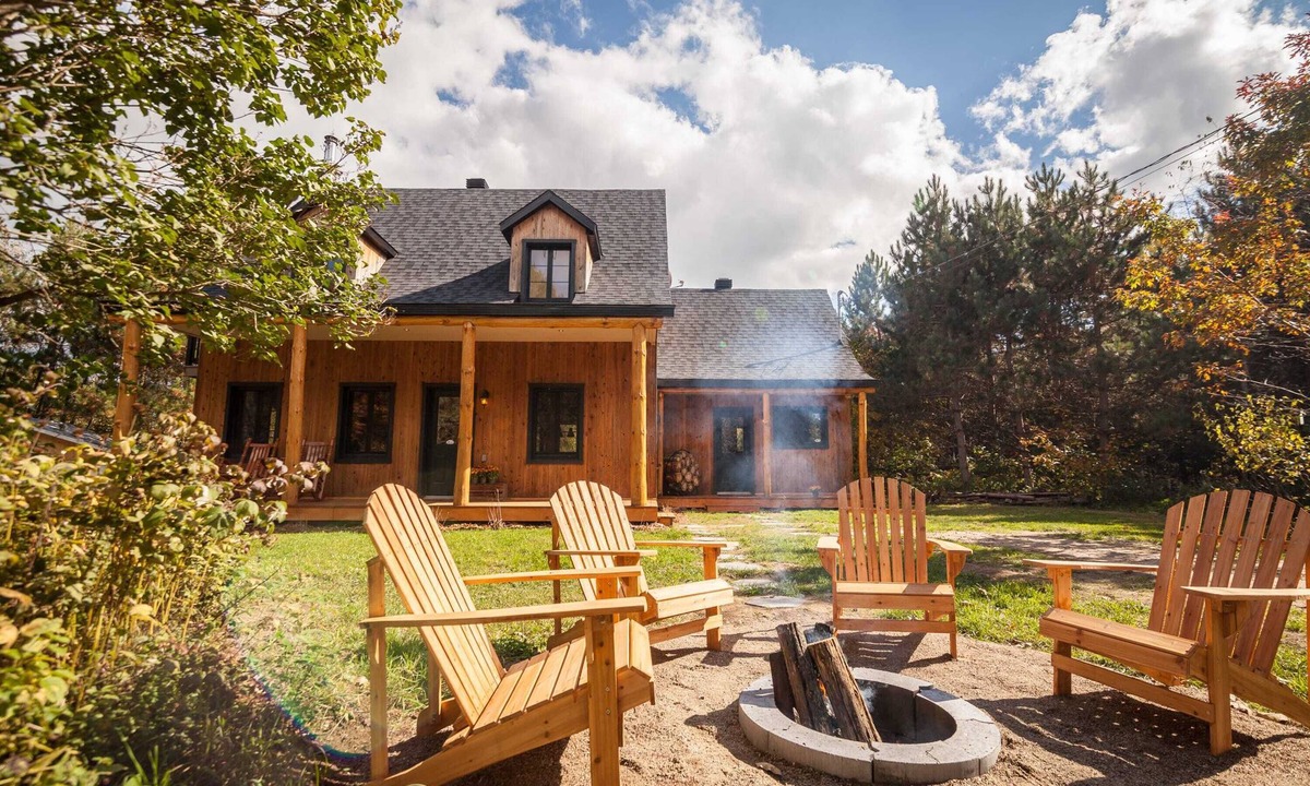 Sainte-Melanie Ski Chalet | Au Chic Chalet des Chutes | Chic Chalet | Spa