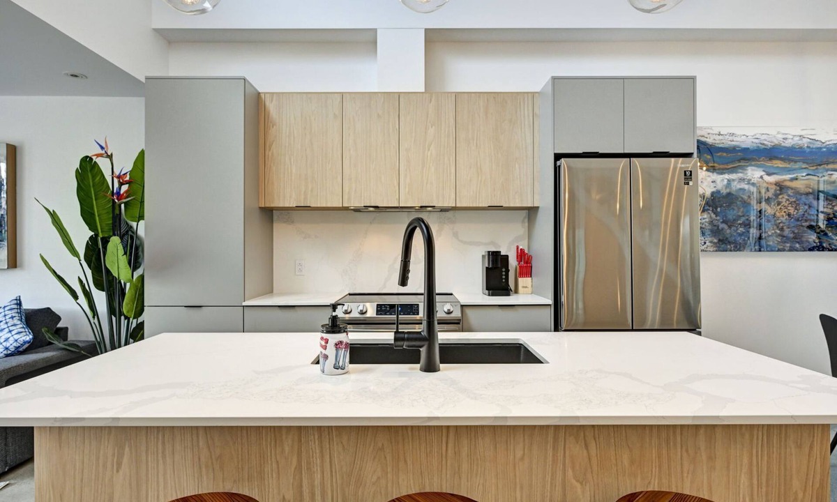 Pointe-Saint-Charles Condo | Beautifull 2 bedrooms/2 bathrooms condo with private terrasse.