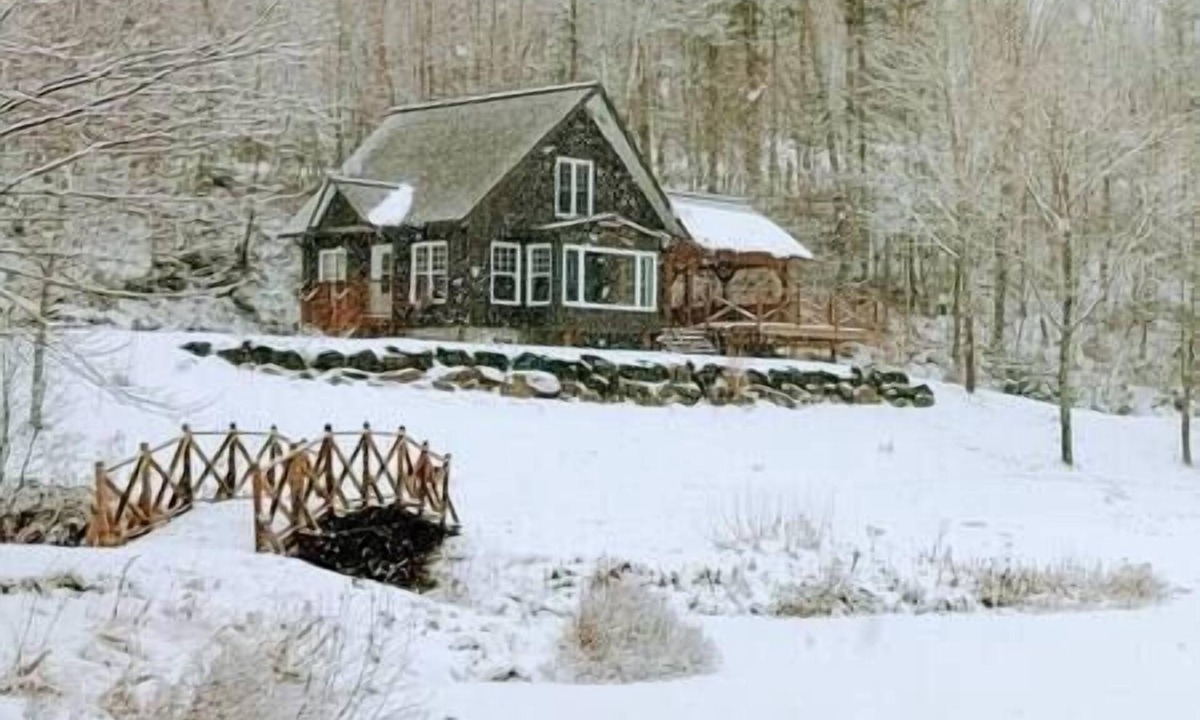 Chateau-Richer Ski Chalet | Le Rustique avec lac privé