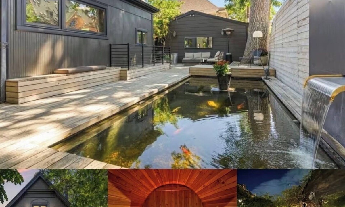 San Rafael House | Magical Victorian w/Koi pond, barrel sauna, fire pit
