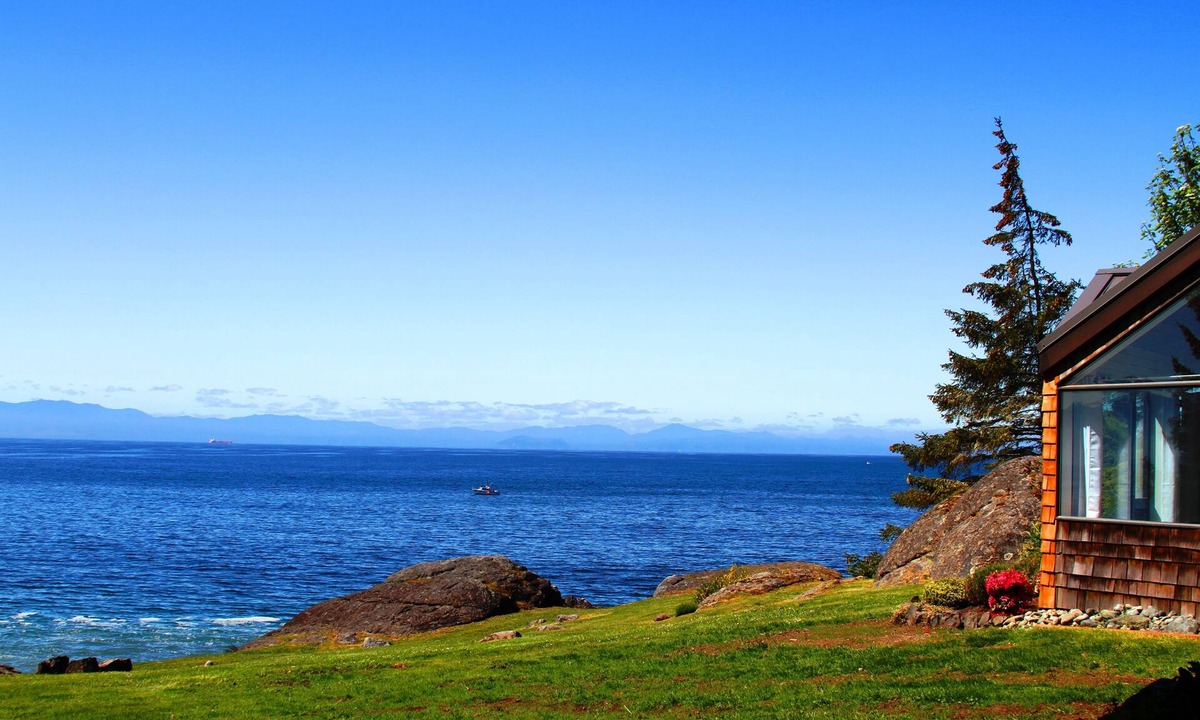 Otter Point Cottage | Modern Cottage on Stunning Oceanfront Acreage with Two Beaches and Forest Trails