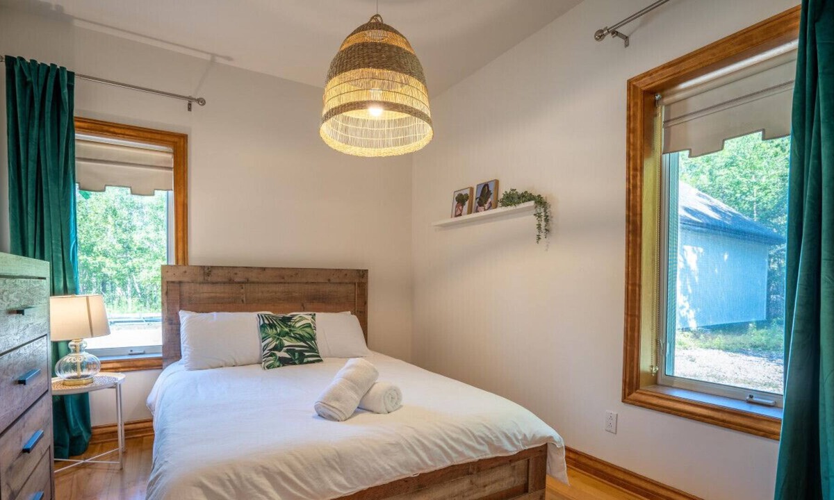 Nominingue Cabin | Oasis à Nominingue, Laurentides