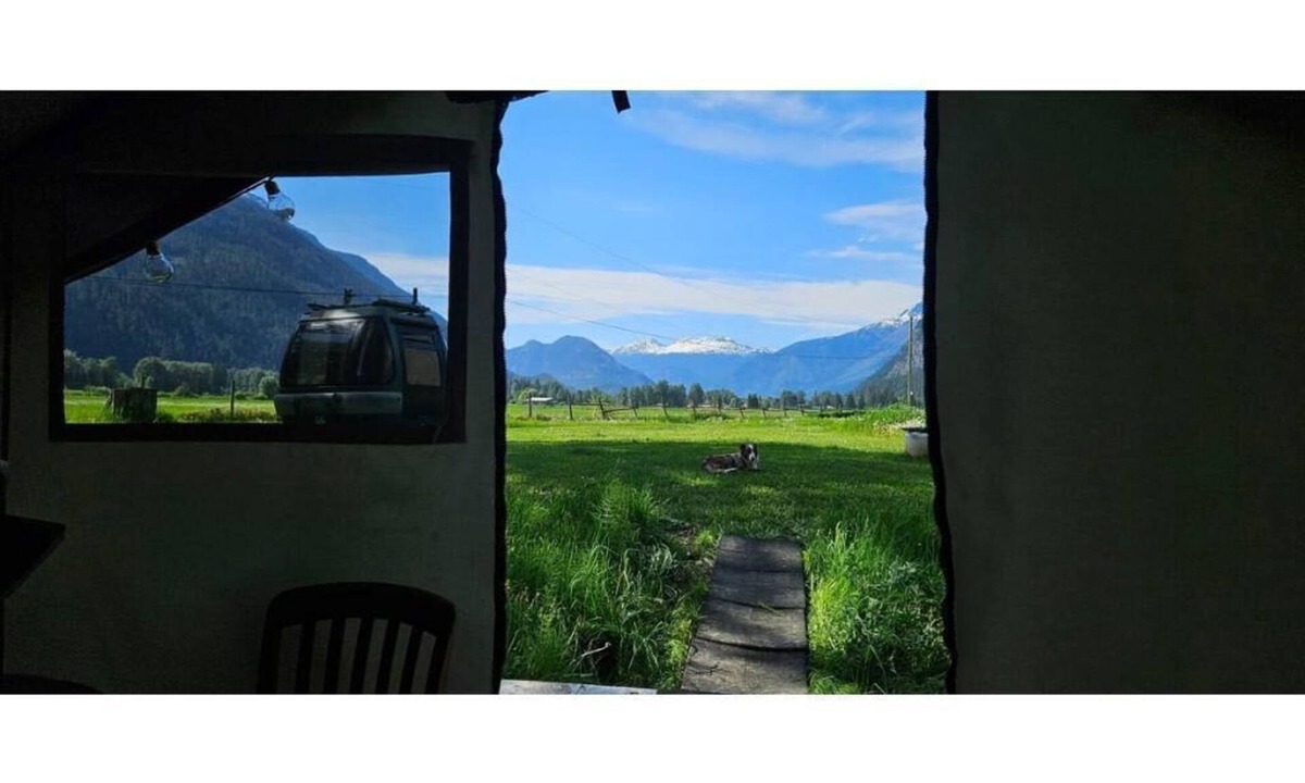 Pemberton Meadows Cabin | Pemberton Glamping Experience on Farm Lands