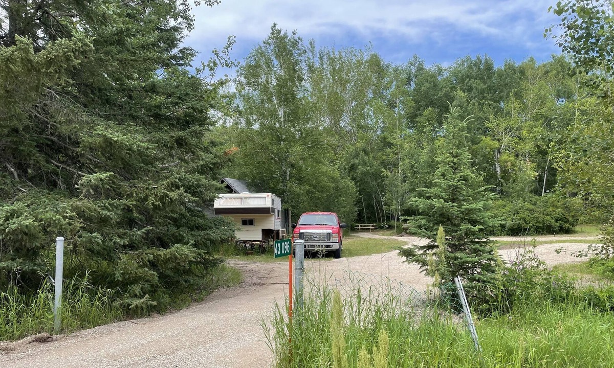 Manitoba RV Rental | Private campsite less then a mile from the bel air provincial forest