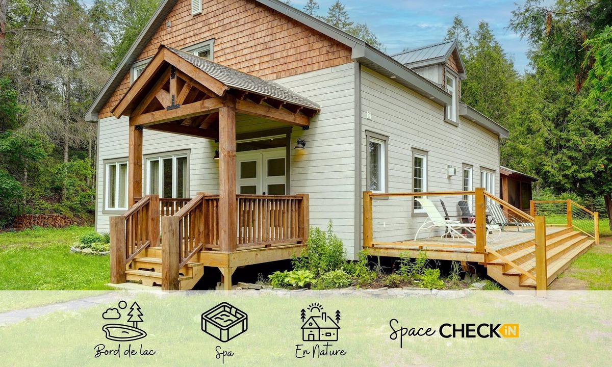 Labelle House | Rivière Perchée ☼ Spa ♥ Firepit ✦ K4YAKS ☼ Veranda