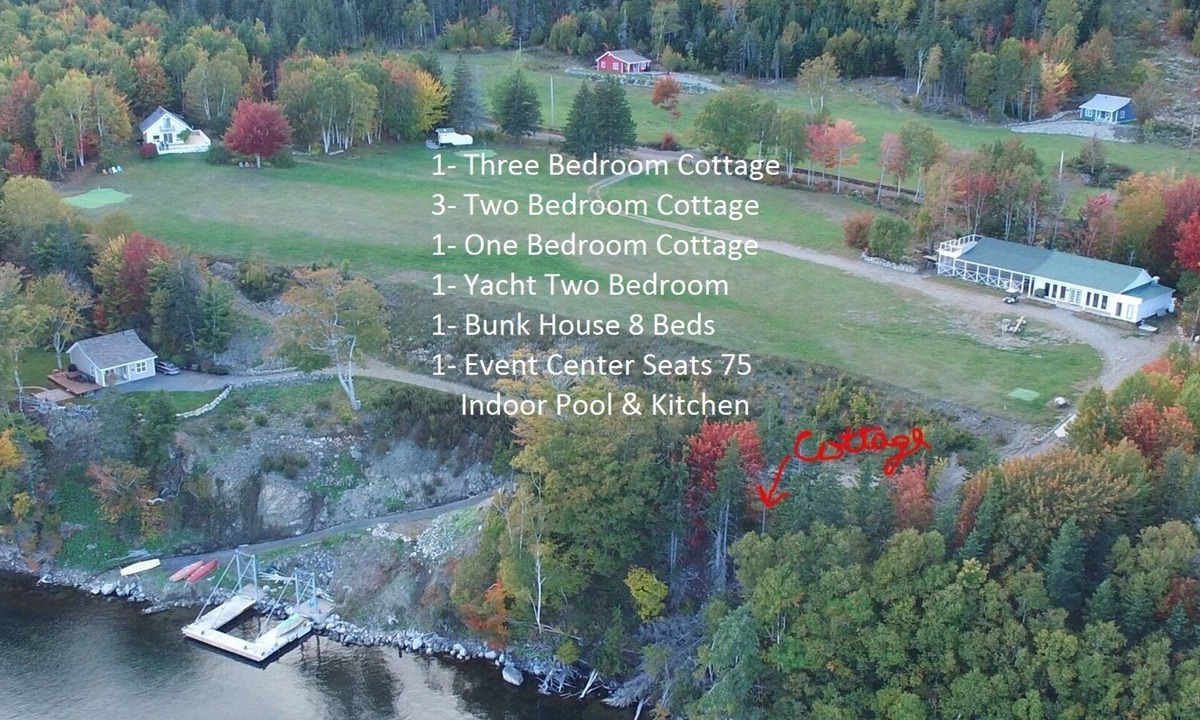 Boularderie Resort | Summer Snow Cottages & Event Center, Indoor Pool, Commercial Kitchen, Yacht