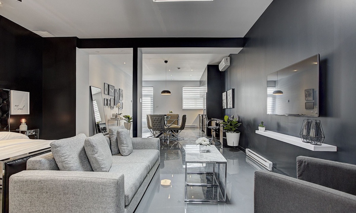 Pointe-Saint-Charles Apartment | THE YANG | One-Bedroom Loft w.Terrace