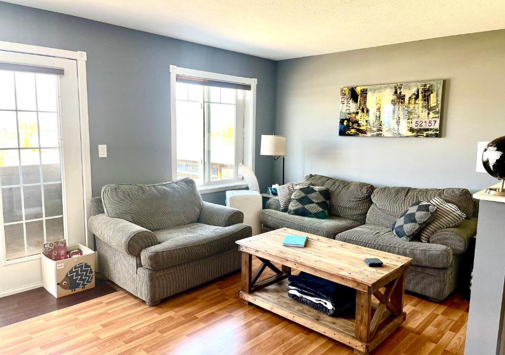Fort McMurray Apartment | Top Floor Riverfront Condo with Stellar Sunsets!