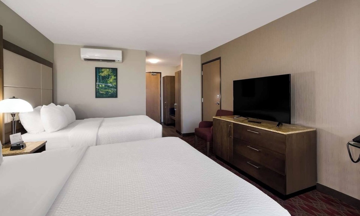 Calgary Hotel | Unwind with Ease: 2 Convenient Rooms, Indoor Swimming Pool, and Free Shuttle