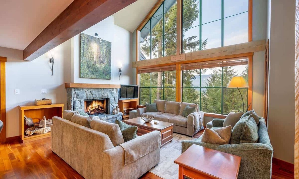 Whistler Village House | Village Townhome with Hot Tub, Patio, BBQ, Air Con