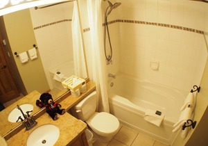 2 bedroom apartment in village centre, ski in/out