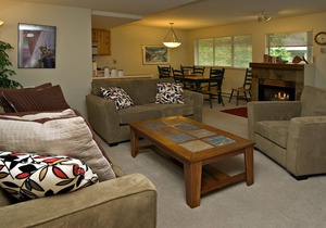 Beautiful two bed two bath townhouse located just outside the village