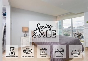 DT City 1 BR by Jays, MTCC, CN Tower