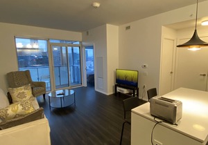 Fully furnished 1 bed apartment in downtown toronto high floor!