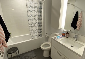 Fully furnished 1 bed apartment in downtown toronto high floor!