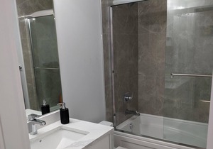 Fully furnished, private & brand new, high-end 2 bedrooms private suite