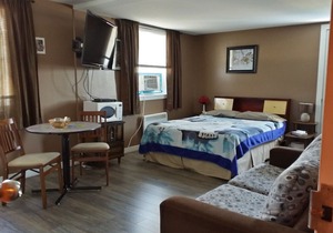 La Vieille Auberge, tourism residence - Appartment 1 room - 1 Queen bed, 1 single bed and 1 sofa bed 1 or 2 persons