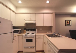 Lake Placid #121 | 1 Bedroom Creekside Condo with Kitchen and Fireplace