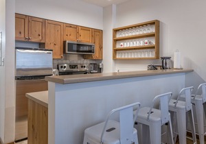 Large corner unit in Creekside - perfect location close to the trails & village!