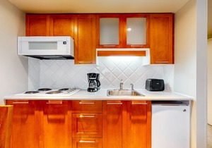 Mountain studio with jetted tub & fireplace - walk to lifts - near golf