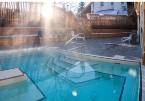 NEW + Unique Wolf Condo | Hot Tub Access