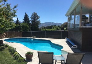 Relax Poolside in West Kelowna