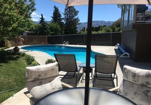 Relax Poolside in West Kelowna