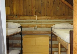 Rustic Lakeside Log Cabins