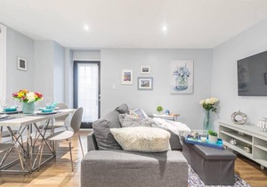 Spacious/Modern 1BR with King Bed - Downtown