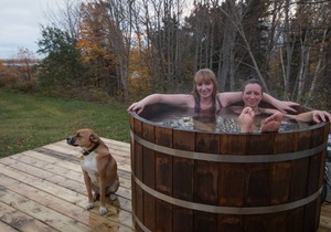 The Cedar Yurt at Cabot Shores Wilderness Resort