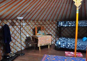 The Forest Yurt at Cabot Shores Wilderness Resort