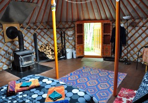 The Forest Yurt at Cabot Shores Wilderness Resort