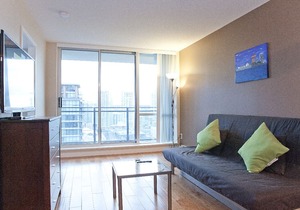 Yaletown Fully Furnished 17th Floor Condo