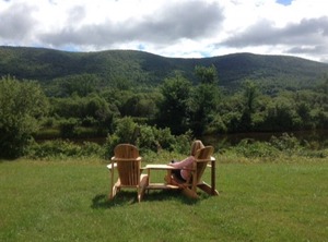 Cajun Cedar Log Cottages Bdrm Cape Breton | Margaree Forks