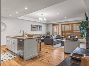 Spring Creek White Spruce Lodge Den | Canmore
