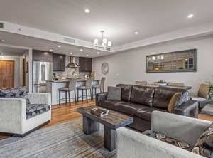 Spring Creek White Spruce Lodge Den | Canmore