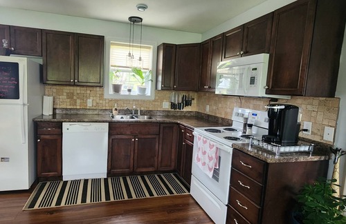 Vernon Bridge House | 2Bdr rural home w firepit, front & back decks w BBQ. 10 mins to all amenities!