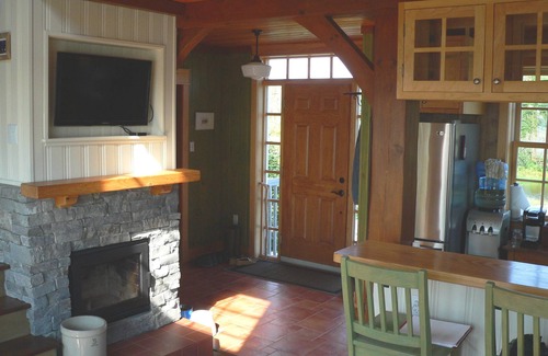 Halifax County Cottage | Beautiful post & beam oceanfront cottage on it's own private peninsula paradise