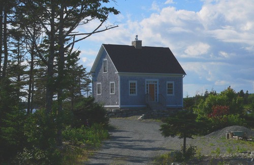 Halifax County Cottage | Beautiful post & beam oceanfront cottage on it's own private peninsula paradise