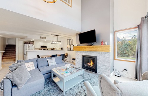 The Blue Mountains Condo | Dog-friendly skiier's condo with high-speed WiFi, gas fireplace, & central AC