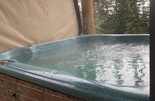 Snow Pine Estates Ski Chalet | Dreamy Big White Chalet ski in/ski out with Hot Tub