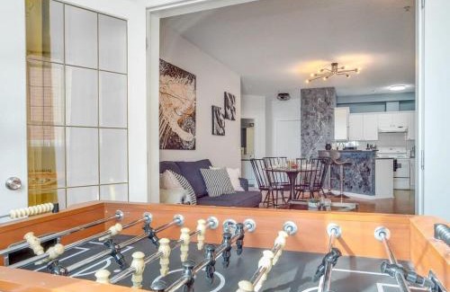 Beltline Apartment | Fun and Colourful Condo w Foosball Parking Coffee