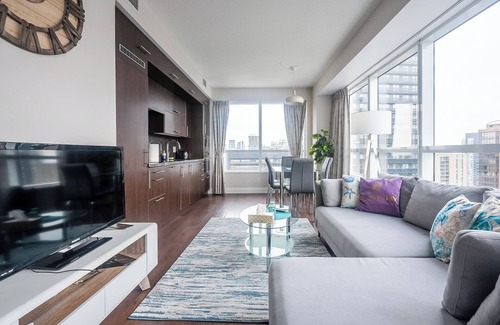 Willowdale Condo | GLOBALSTAY. 2Bd 2BR Panoramic View Free parking Sheppard Metro