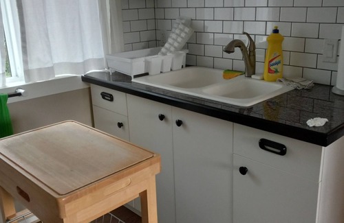 Youbou House | Lakefront, private beach, quiet, 1 bedroom plus sofa bed.
