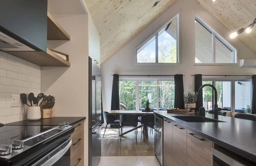 Pont-Rouge Ski Chalet | Le Scandinave – Nordic Retreat – Private Sauna, Spa & Cold Plunge
