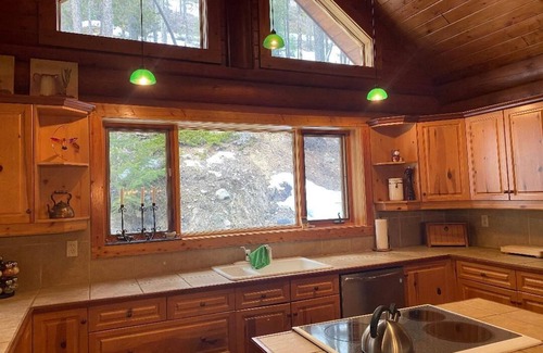 East Kootenay Cabin | Panorama Mountain Resort Log Cabin with Games Room