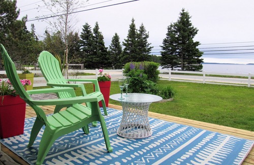 Black Point Apartment | Romantic, oceanfront, renovated luxury cottage at a beach and near Halifax