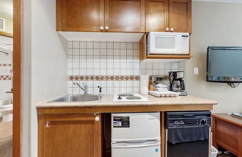 Village North Apartment | Skier's dream studio with pool, hot tubs, gym & saunas - walk to lifts