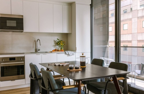 Downtown Montreal Apartment | Sonder Maisonneuve | Three-Bedroom Apartment w/Balcony